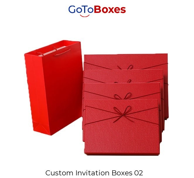 Invitation Box packaging